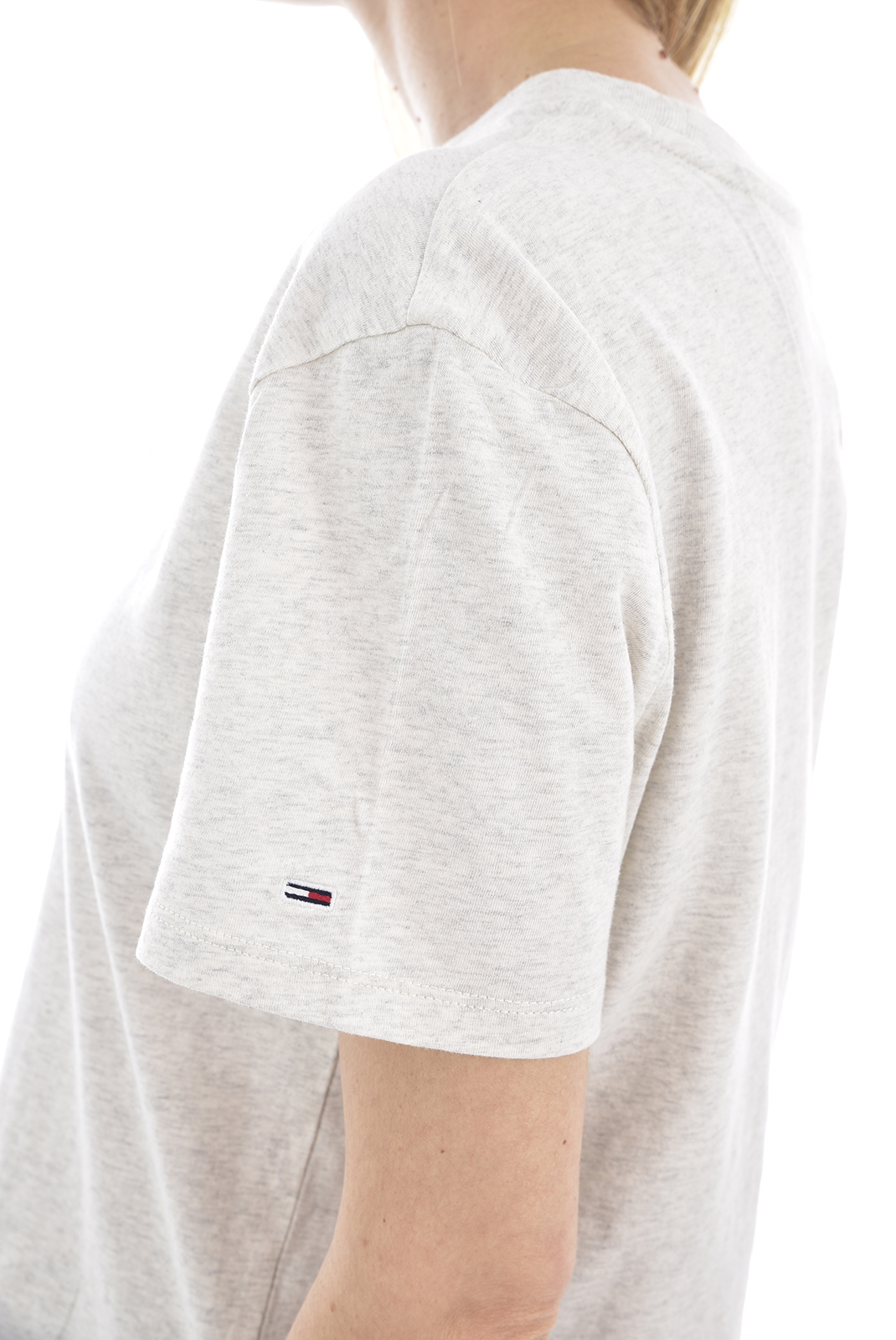 Tee-shirt gris à manches courtes Tommy Jeans - DW06721