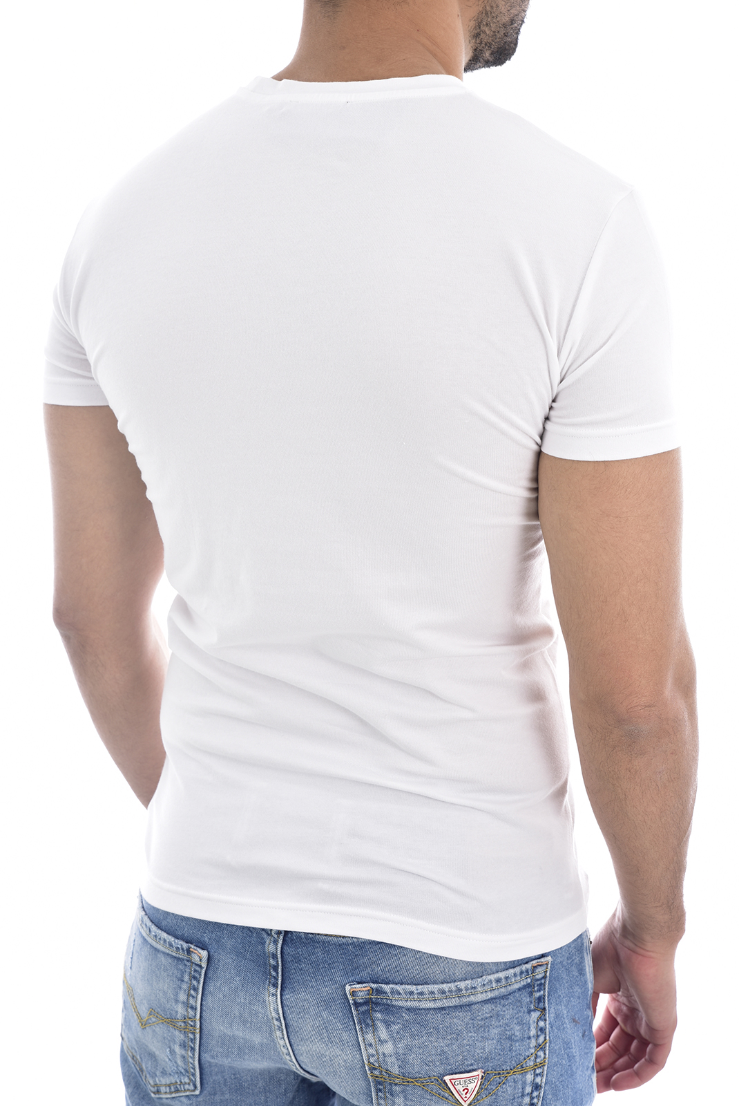 Emporio Armani Tee-shirt Blanc À Manches Courtes 111035 9a516