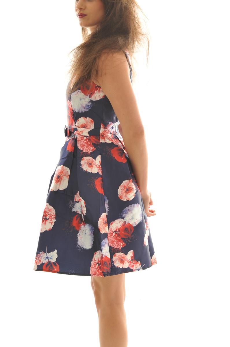Robe d'été Fleuri pas cher - Vêtements Femme