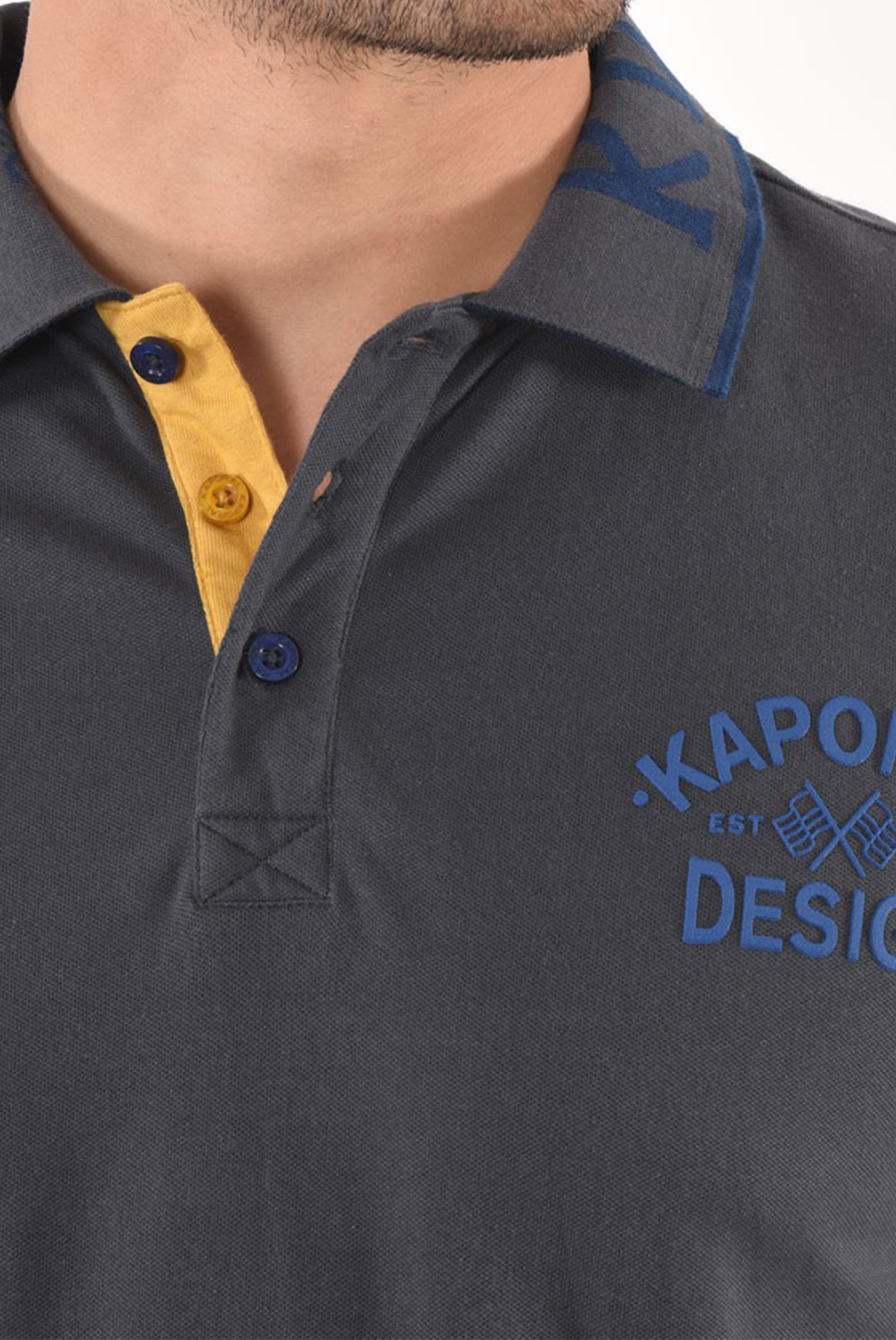 Kaporal Polo Vix Titanium Homme