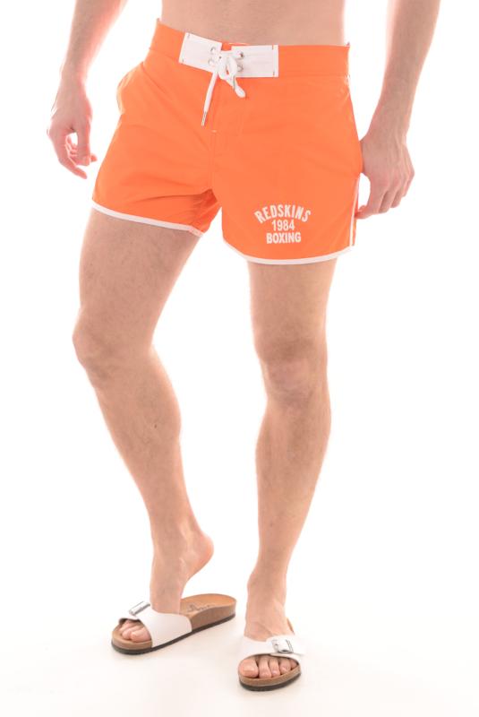 Redskins Short De Bain Orange Red16 Homme