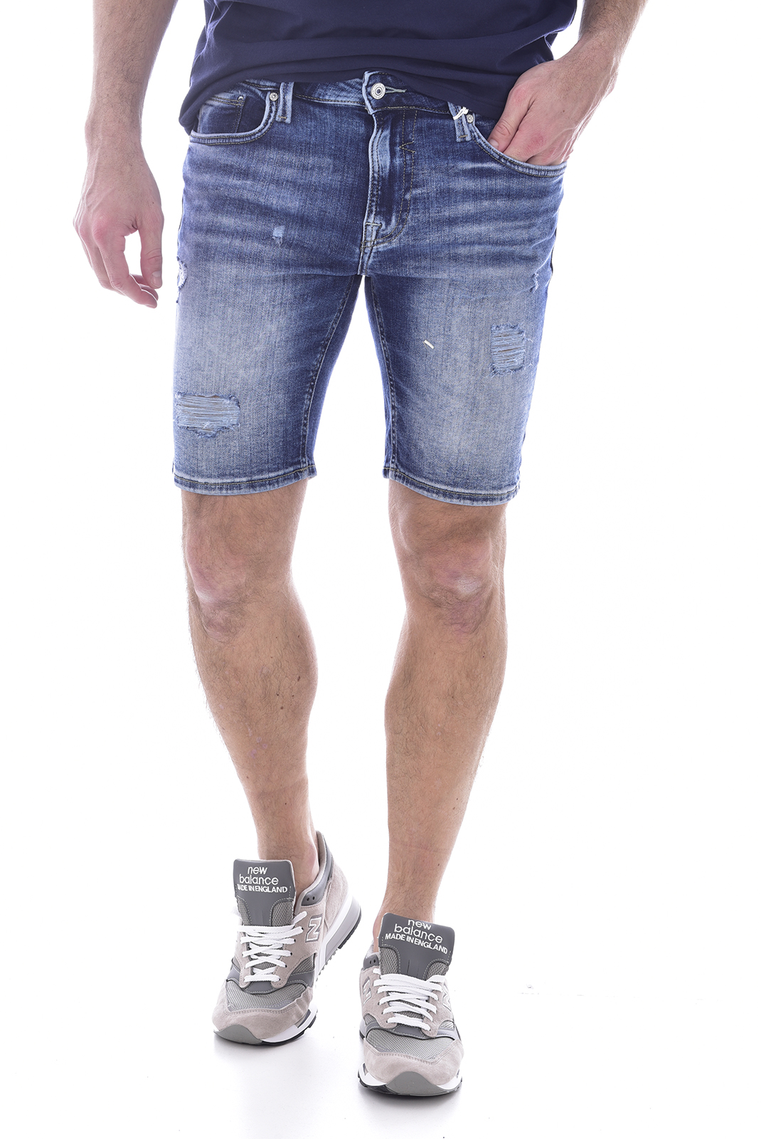 Short bleu denim regular fit Guess - M1gd03