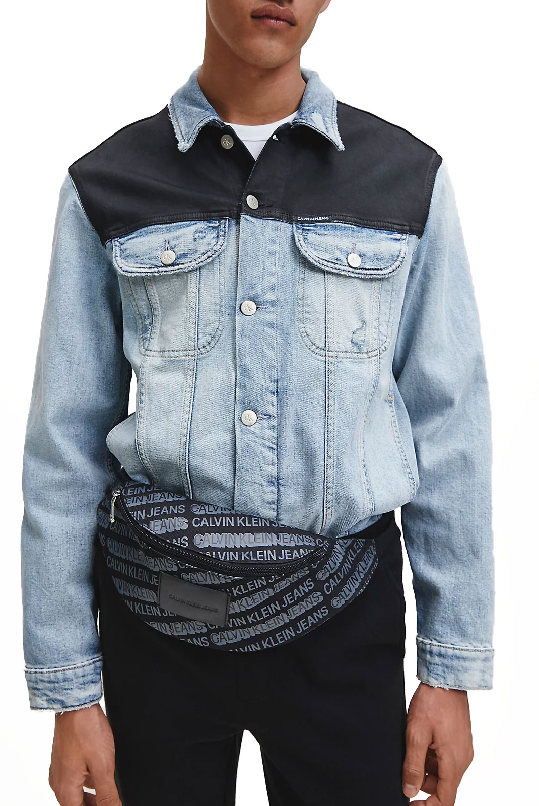 Jaquette Bleu Jeans Denim J30j3155301aa Calvin Klein