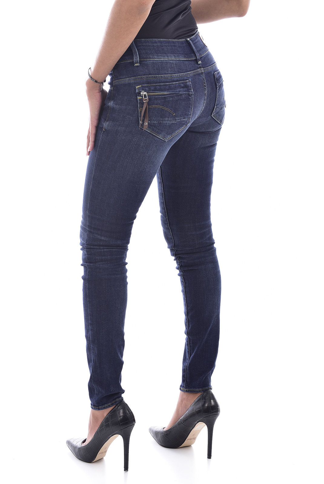 G-star Jeans Skinny Bleu Denim Taille Basse 60883.6551.89 