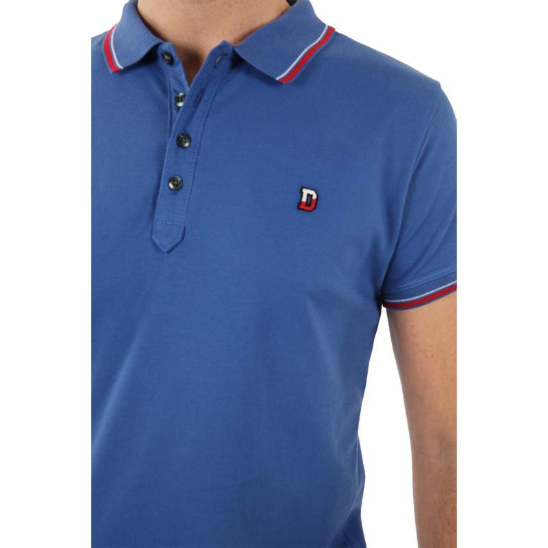 Polo bleu clair col liseré Diesel - T-skin Mxz