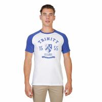 Tee-shirt bleu coton homme - Oxford Trinity