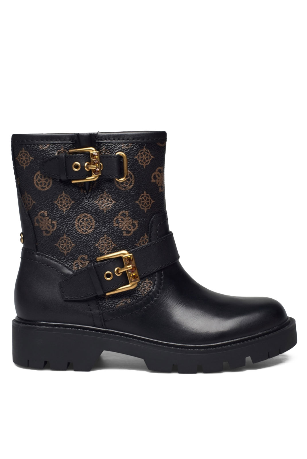 Bottines Noir Fl8rah Fal10 Guess
