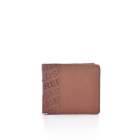 Portefeuille Marron En Cuir De Vachette Janis Redskins
