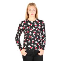 Love Moschino Pull Noir Imprim Love En Laine Mlang