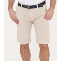 Bermuda beige regular poches & ceinture Kaygo - LPCH06