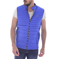 Doudoune Bleu Light Sans Manches Bh0082003st Lacoste
