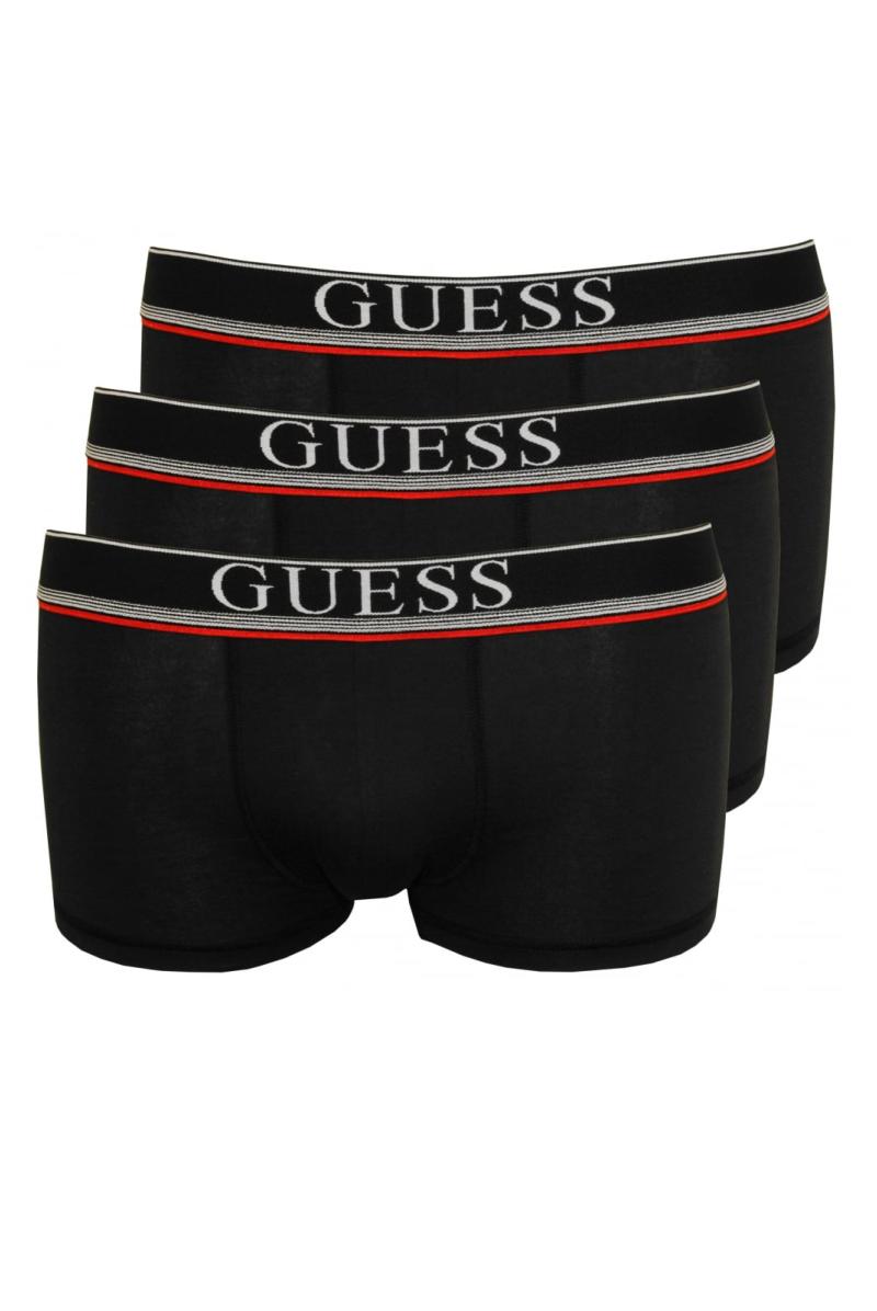 Guess Boxer Tripack Tendance Noir U77g01 Jr003 