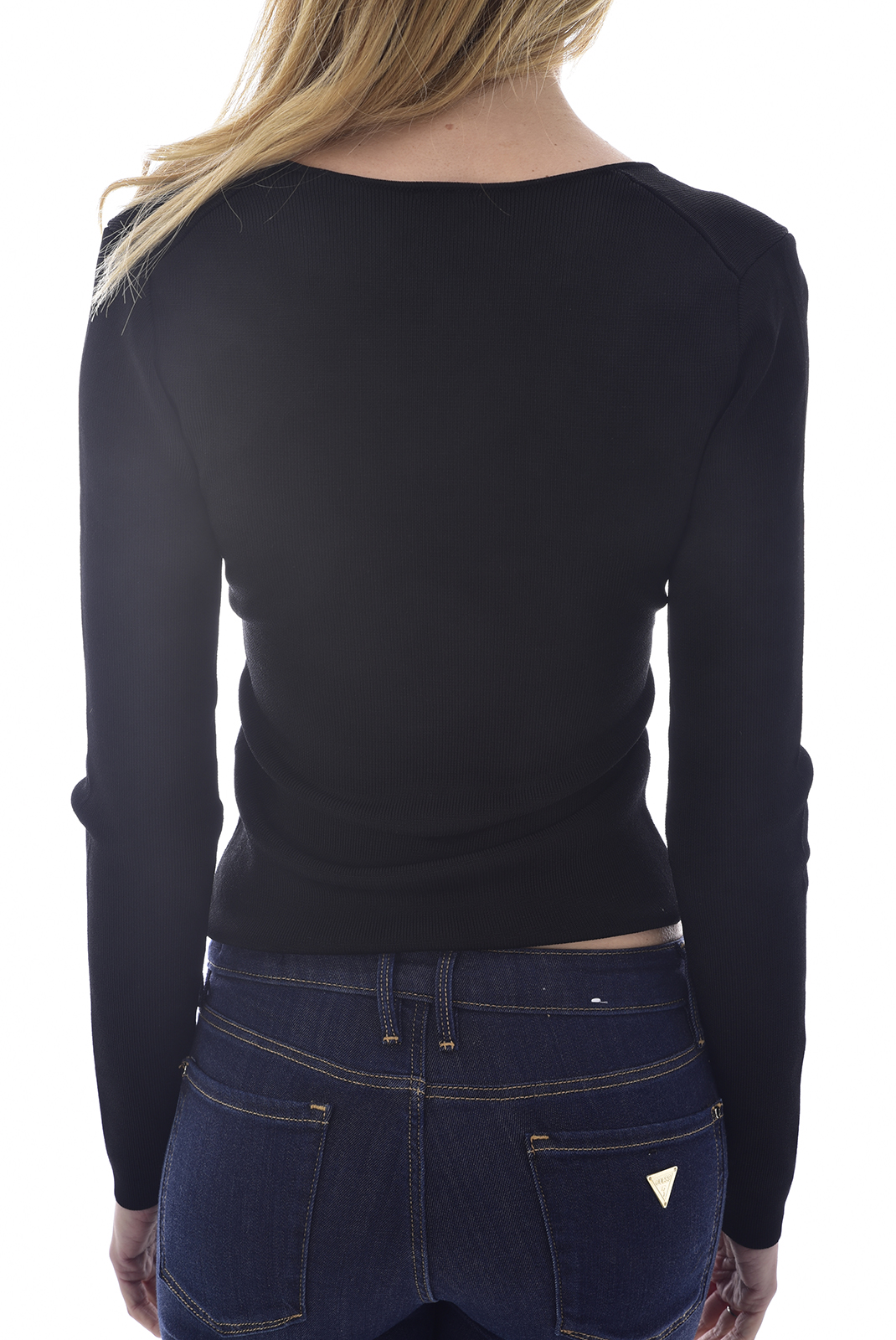 Guess Top Noir Alexia Ml W0gr08 Z2nh0 