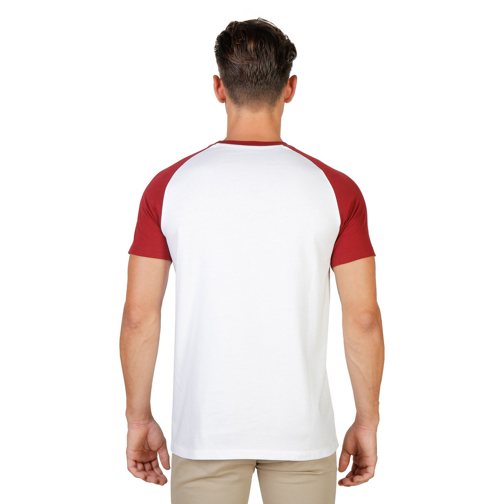 Tee-shirt rouge homme 100% coton - Oxford Oriel 