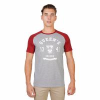 Tee-shirt gris coton intégral homme - Oxford Queens