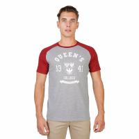 Tee-shirt gris coton intégral homme - Oxford Queens