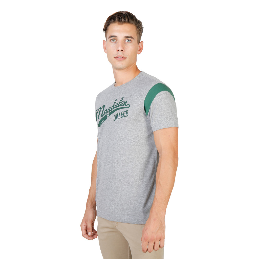 Tee-shirt vert regular homme - Oxford Varsity