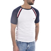 Tee-shirt blanc manches courtes Emporio Armani - 111856 9a529