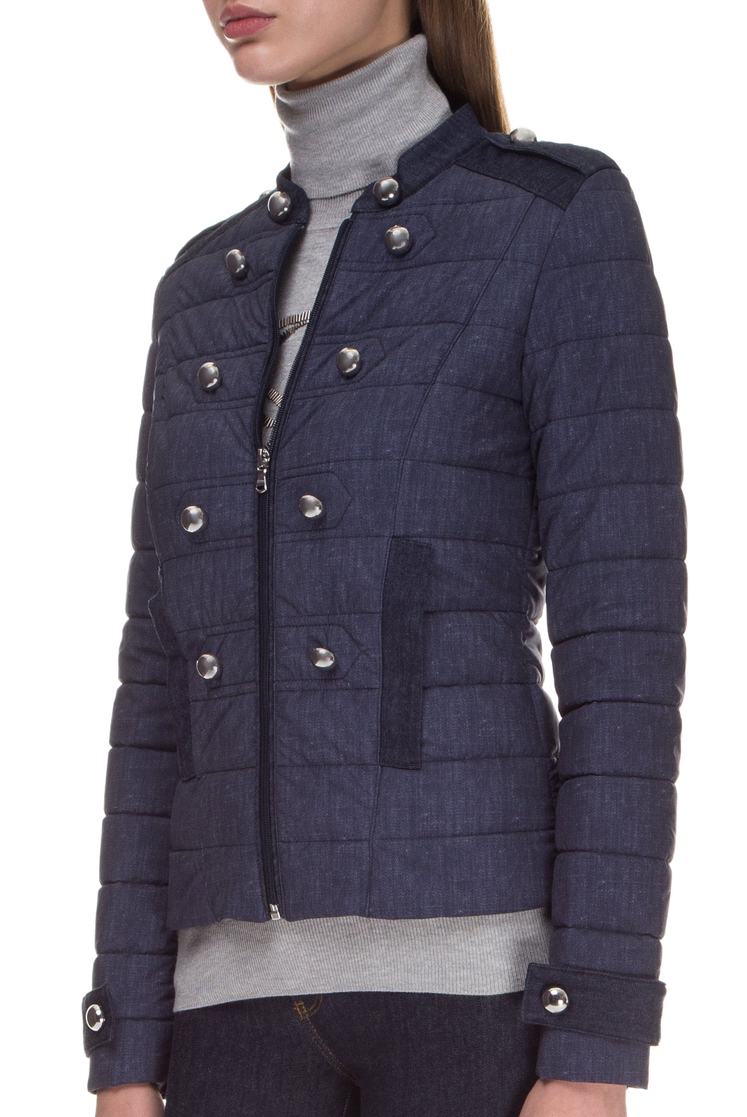 Guess Veste Bleu De Mi-saison Denim Stretch W83l36wajo0 Ernesta