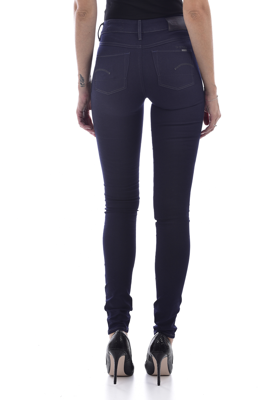 Jeans skinny bleu denim stretch G-star- 60686.5502.001 - PRIX PROMO