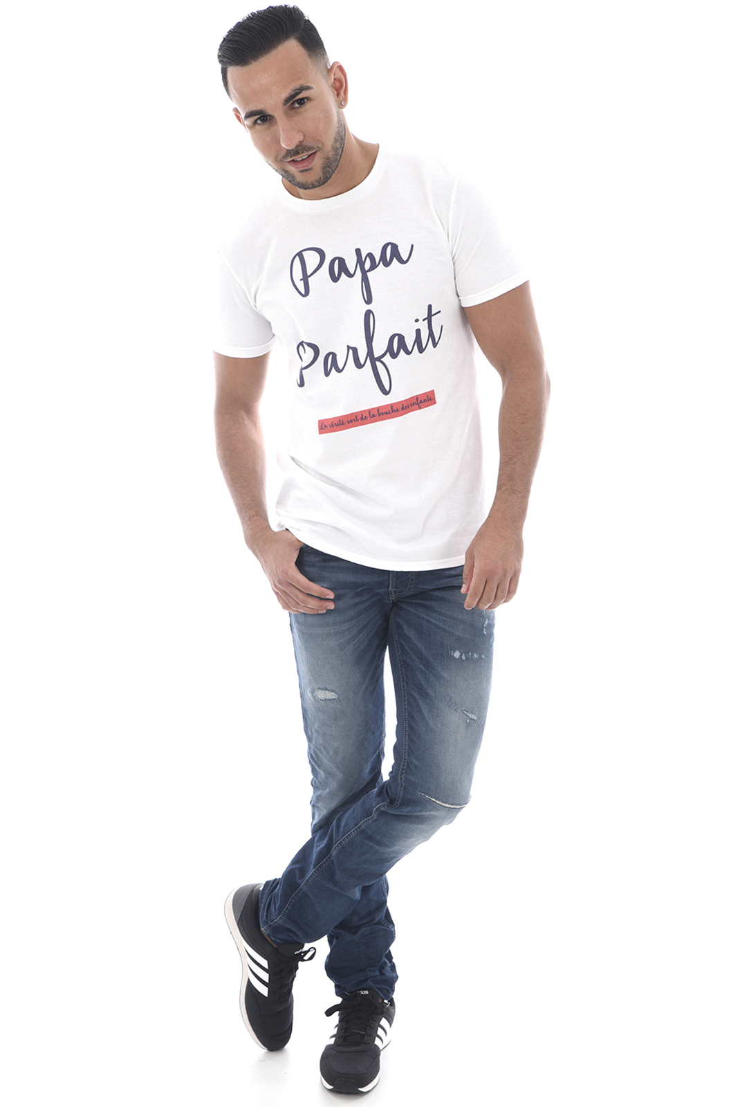 Les Tricolores Tee-shirt Papa Parfait