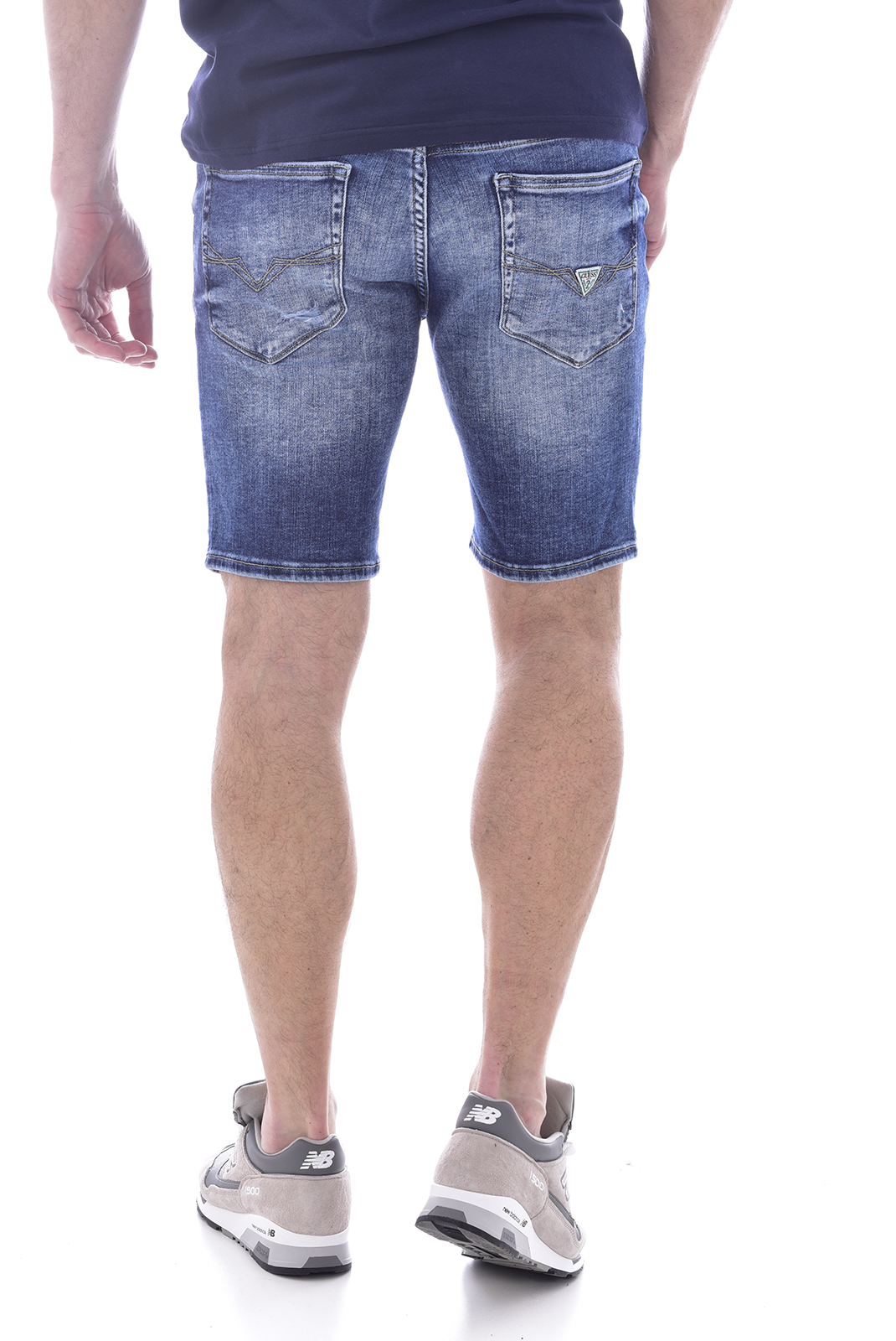 Short bleu denim regular fit Guess - M1gd03