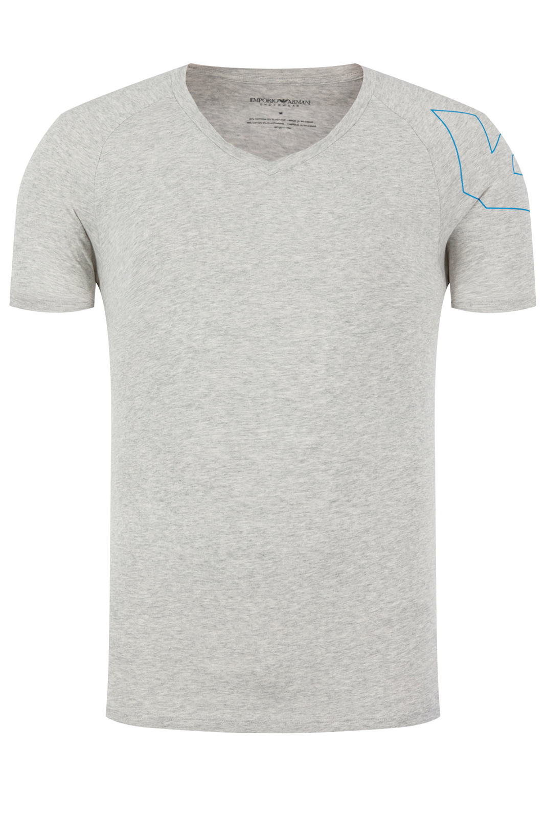 Tee-shirt gris manches courtes Emporio Armani - 111760