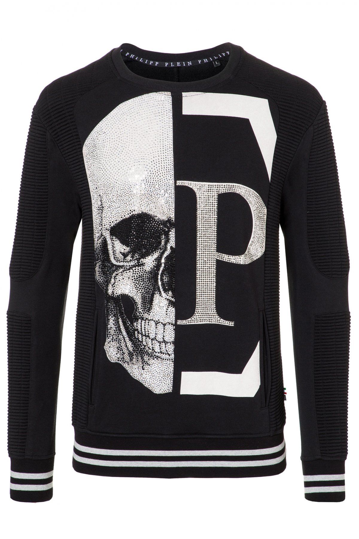 Sweat noir Philipp Plein - hoshi Mjo0144 