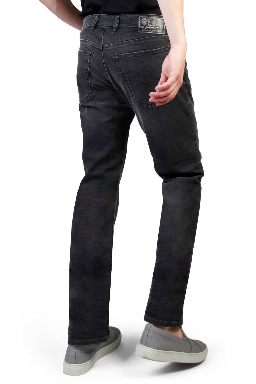 Diesel Jeans Gris Coupe Droite Waykee Grade R9f66 
