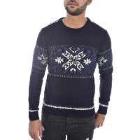 Pull bleu habill pour homme - Goldenim