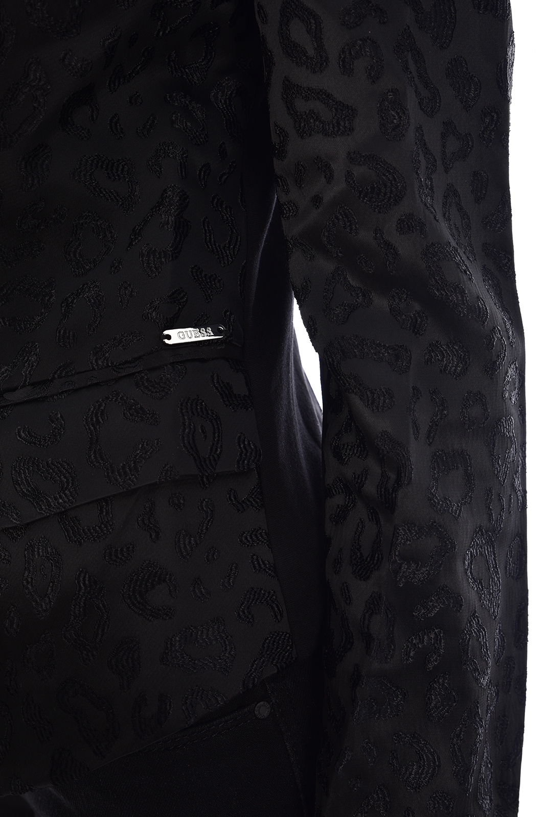 Guess Blazer Noir À Col V W81n05k6vy0 