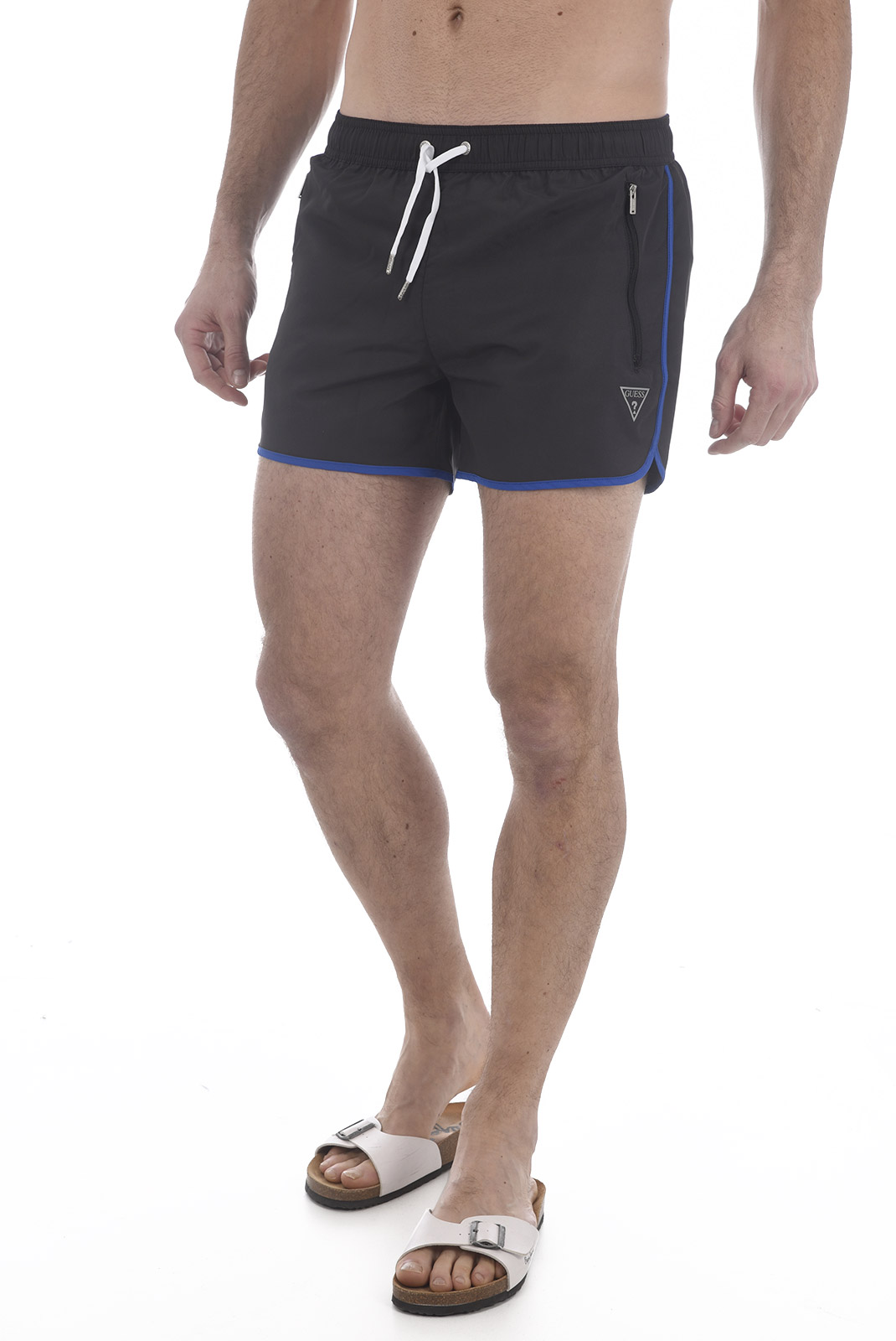 Short de bain noir homme - Guess F82t21