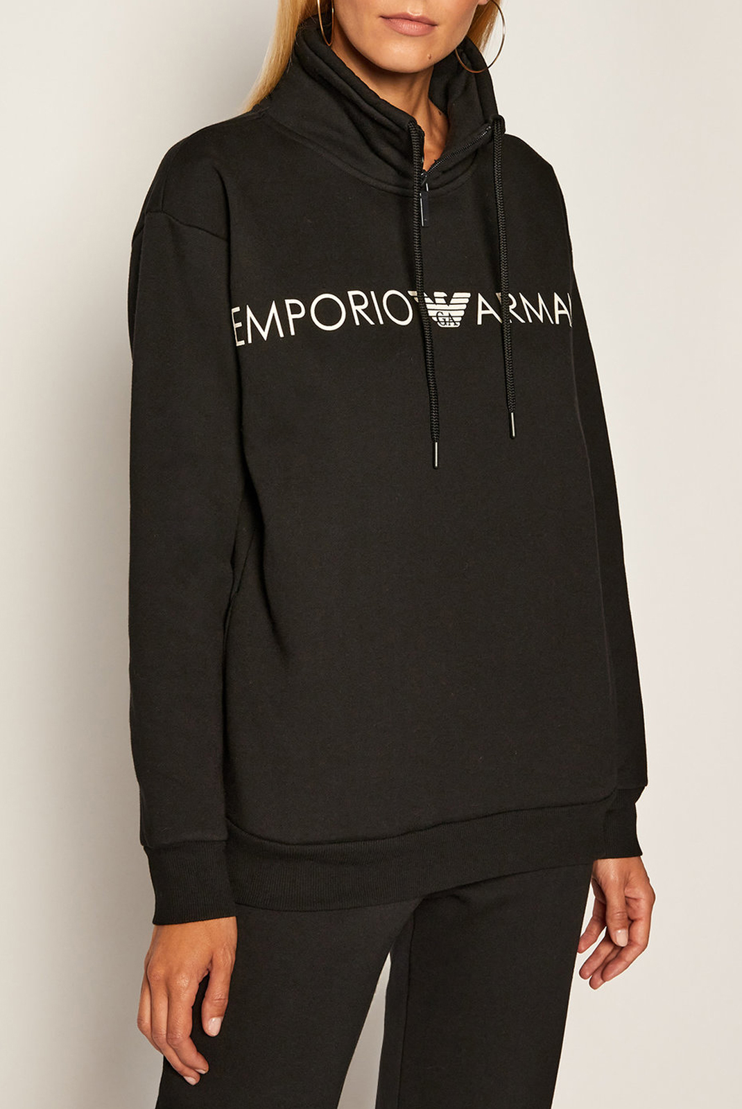 Pull noir pour femme - Emporio Armani 164385 PRIX PROMO