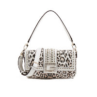 Sac à main blanc léopard Guess - Hwlg79