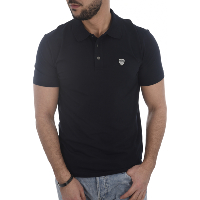 Emporio Armani Polo Bleu Manches Courtes 3ypf82
