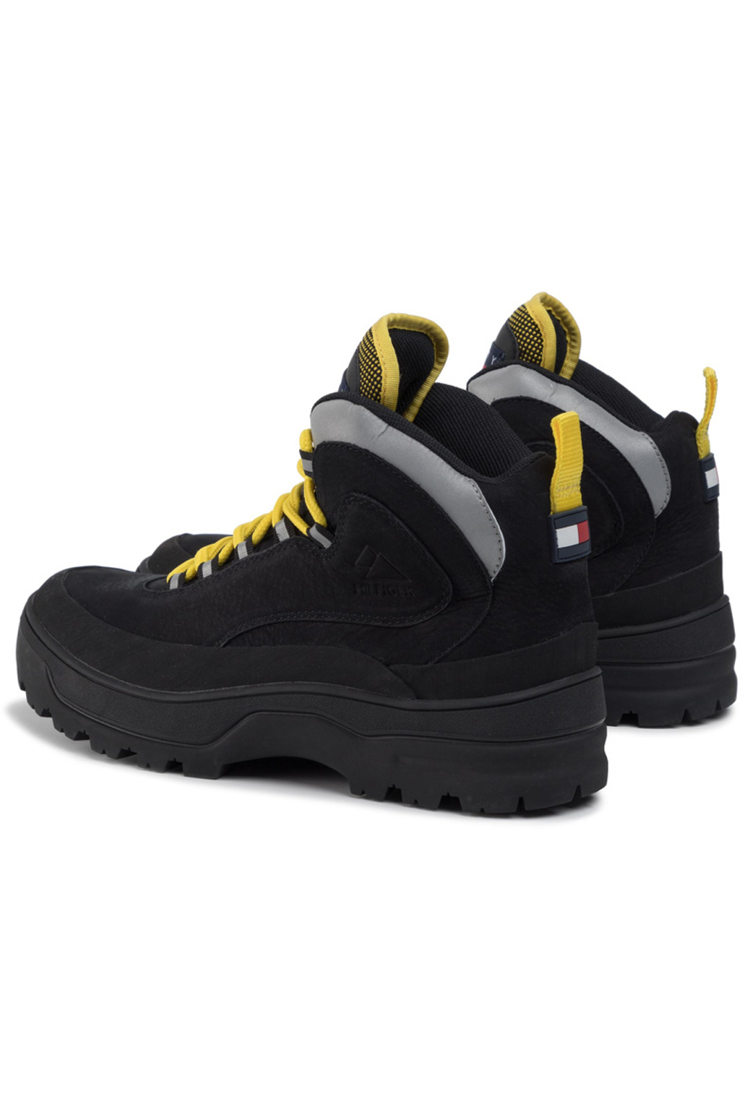 Chaussure noir d'hiver montantes pour homme Tommy Hilfiger 