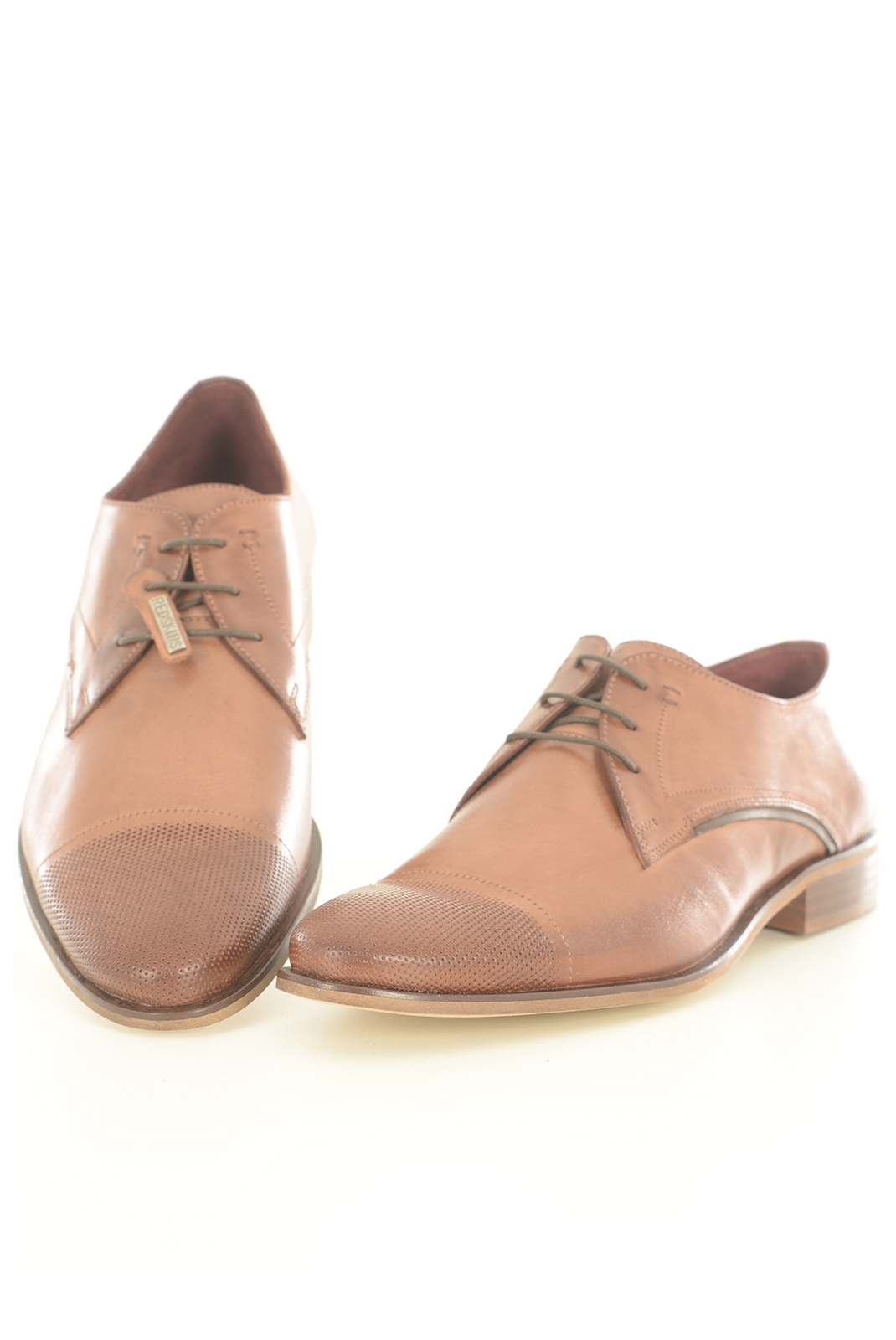 Redskins Chaussures De Ville En Cuir Ospina Marron 