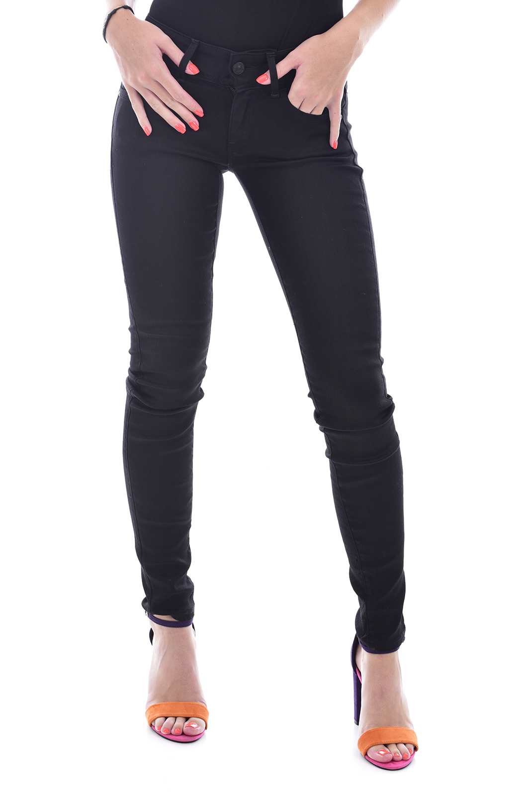 Jeans denim noir slim G-star - 60885.6009.082