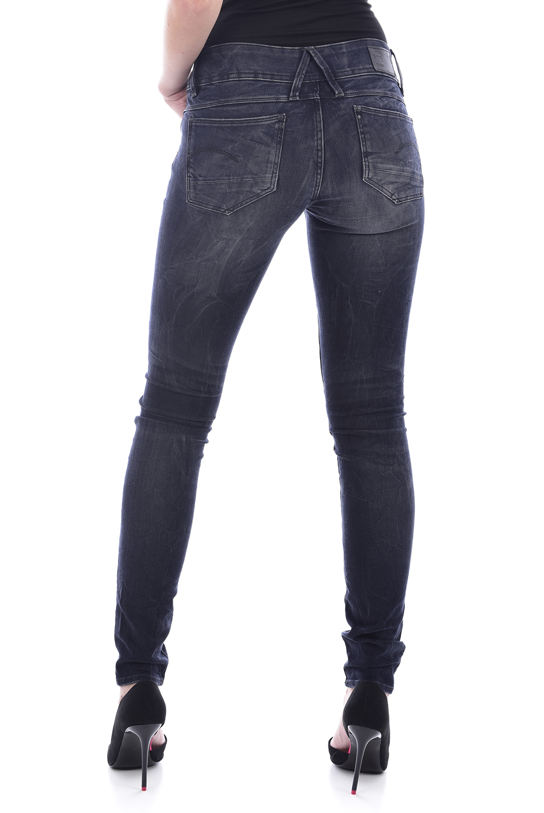 Jeans bleu skinny lynn G-star - 60885.6545.89 - PRIX PROMO
