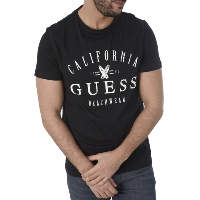 Guess Tee Shirt Noir U82i01  Manches Courtes