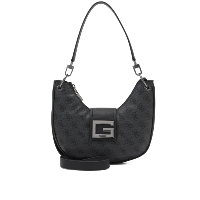  Mini Sac  Main Brightside Noir Port paule Hwsm75 Guess