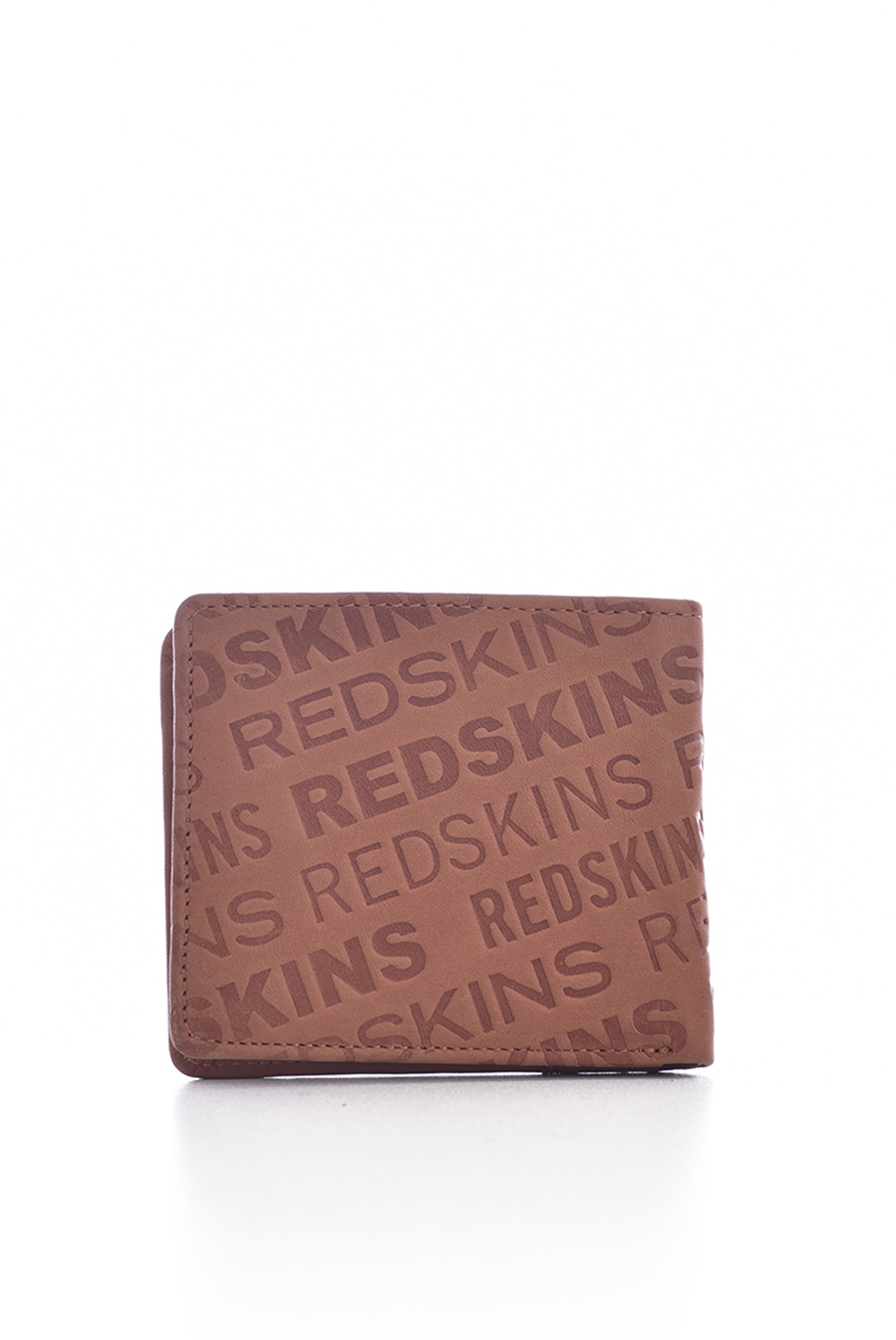 Portefeuille Marron En Cuir De Vachette Janis Redskins