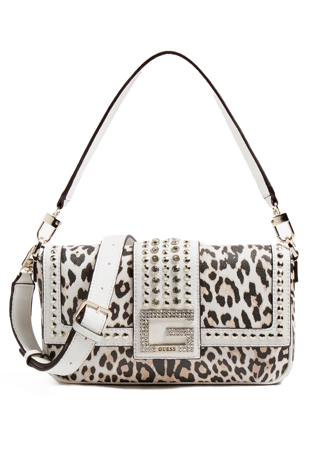 Sac À Main Léopard Blanc Hwlg79 84190 Guess