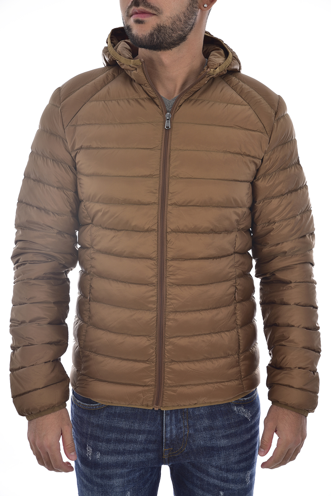 doudoune marron