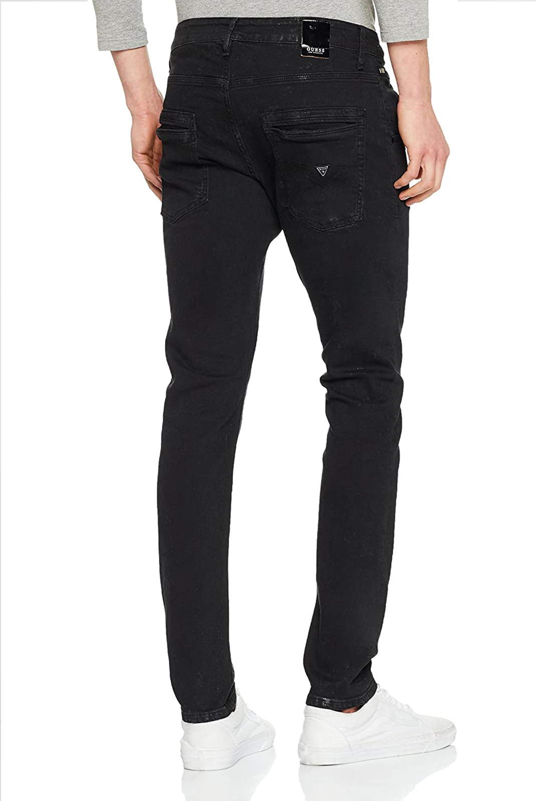 Jeans slim noir homme Guess - M81a05 - PRIX PROMO