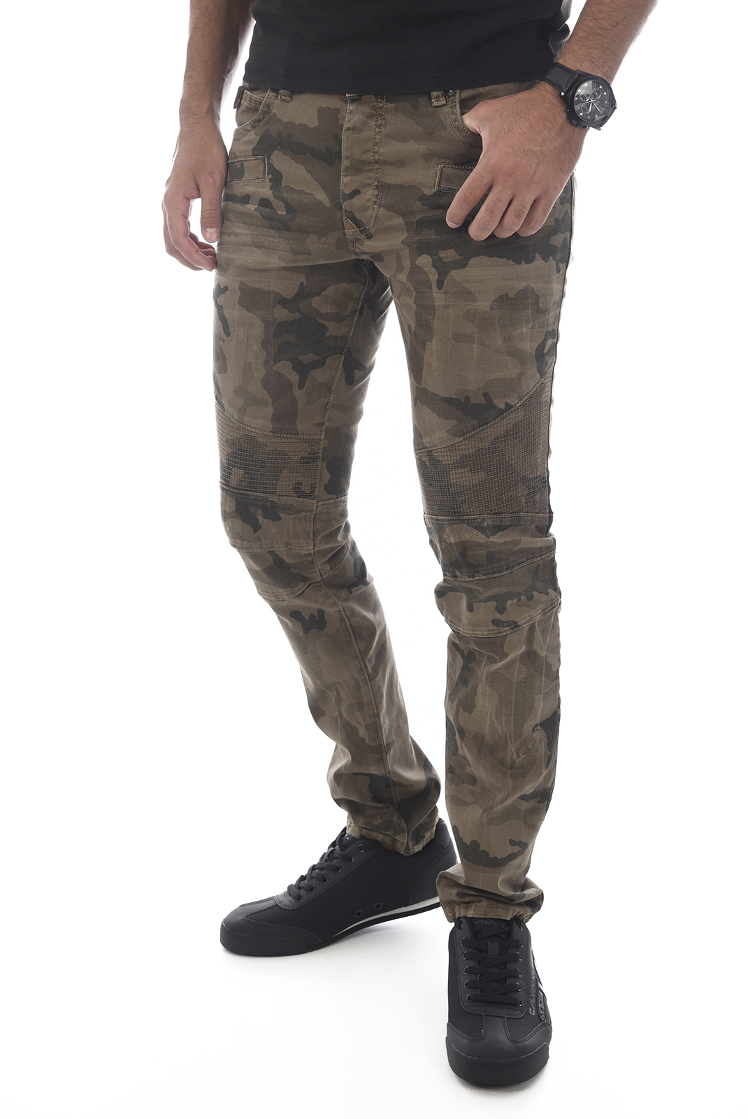 Pantalon camouflage stretch homme - Kaporal Vegas