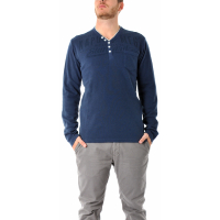 Kaporal Polo Bleu  Manches Longues Fred