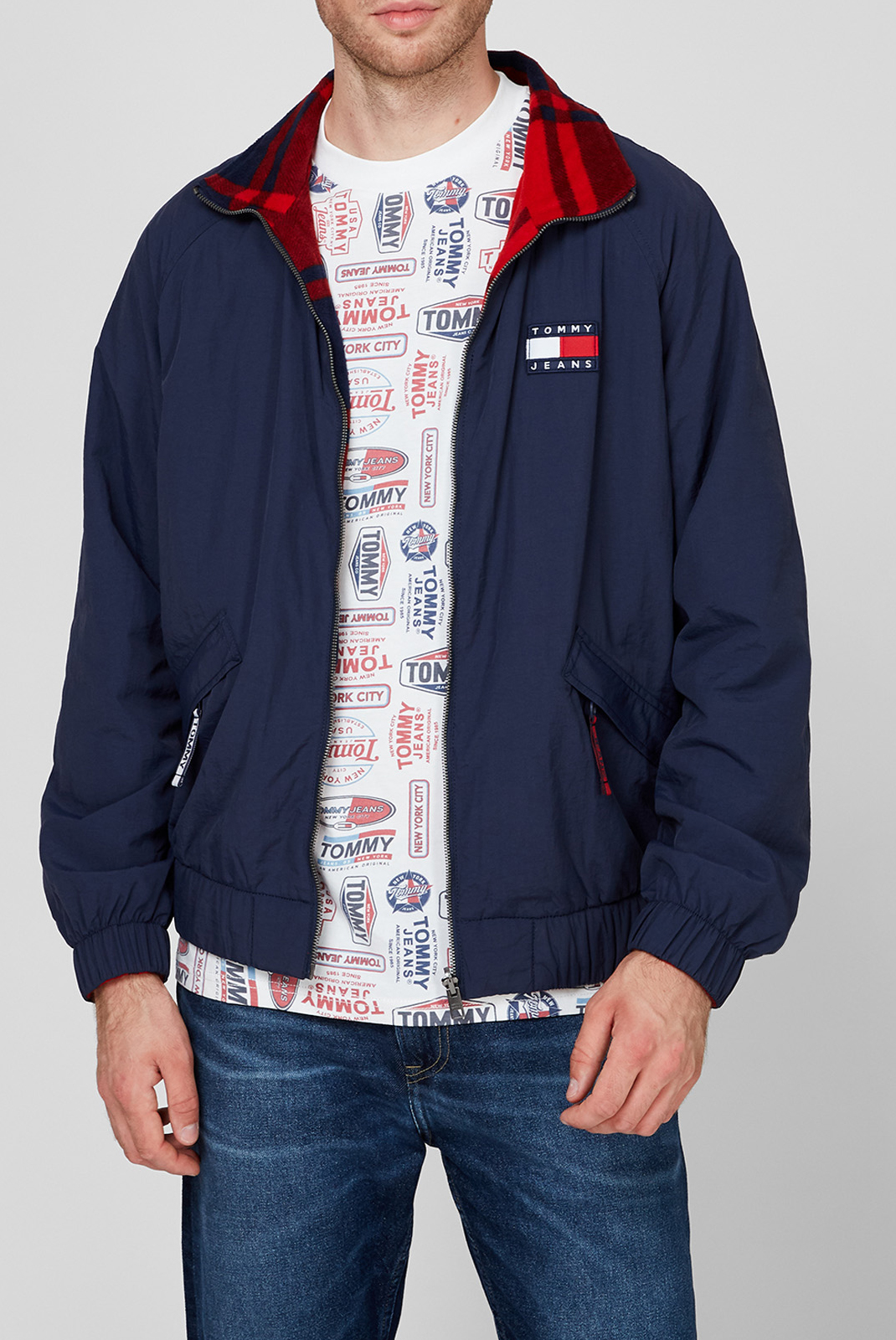 Veste élégante bleu homme - Reversiblle regular fit Dm0dm08425 Tommy