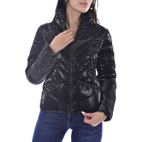 Guess Jeans Doudoune Noir Regular Fit W0bl0d Wdh20 