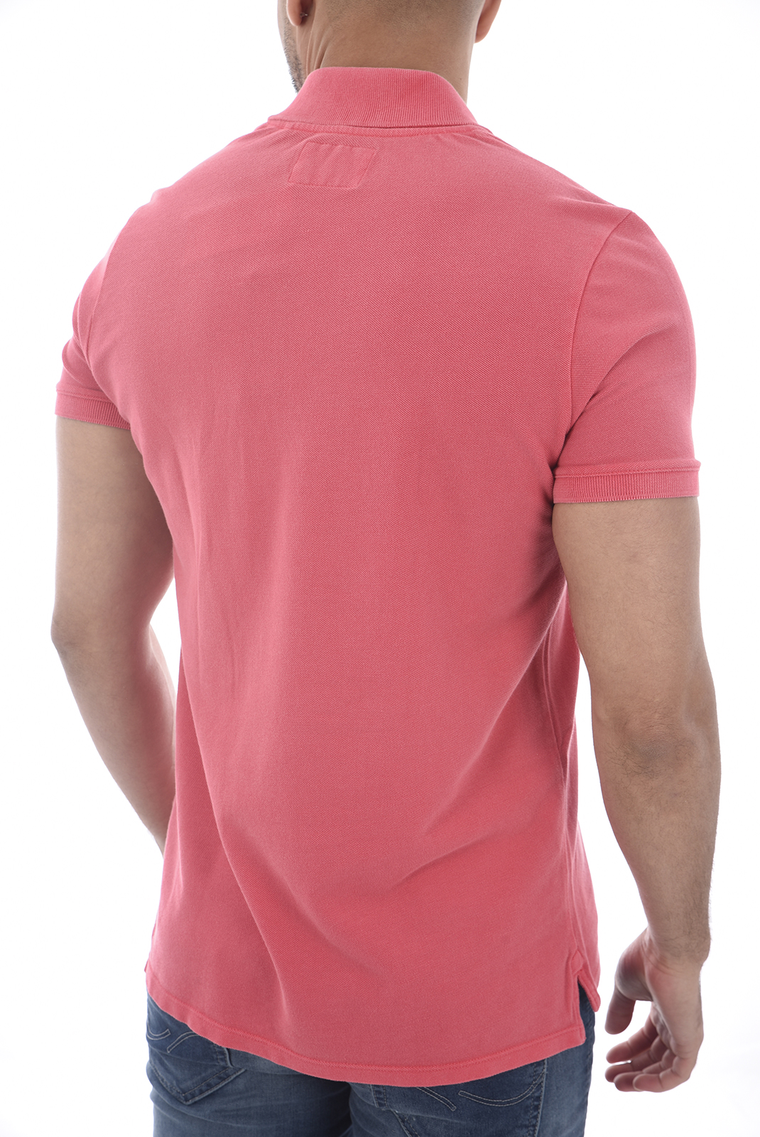 Polo rose homme - Guess M72p58